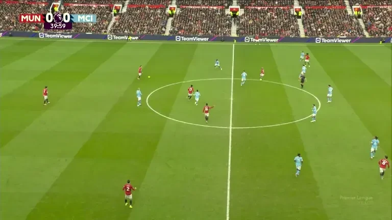 Gol anulat pentru Manchester United în derby-ul cu Manchester City!